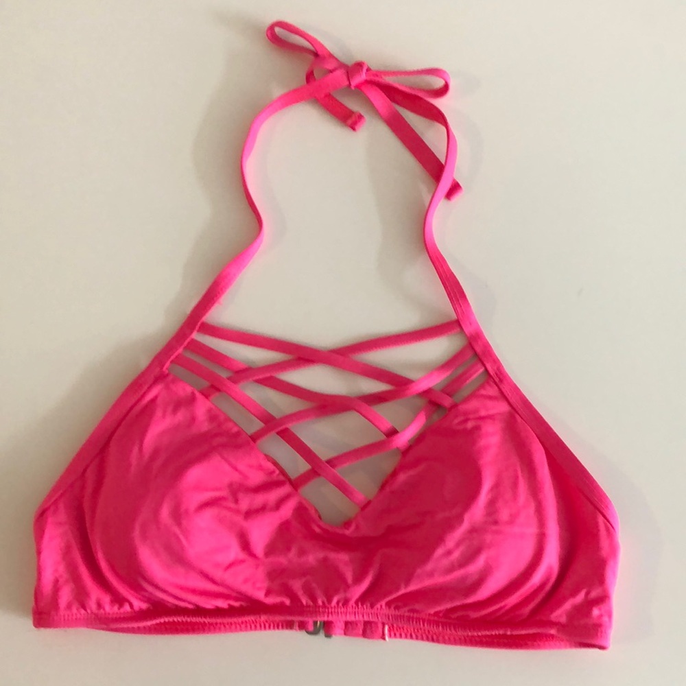 Bright pink bikini top 💖